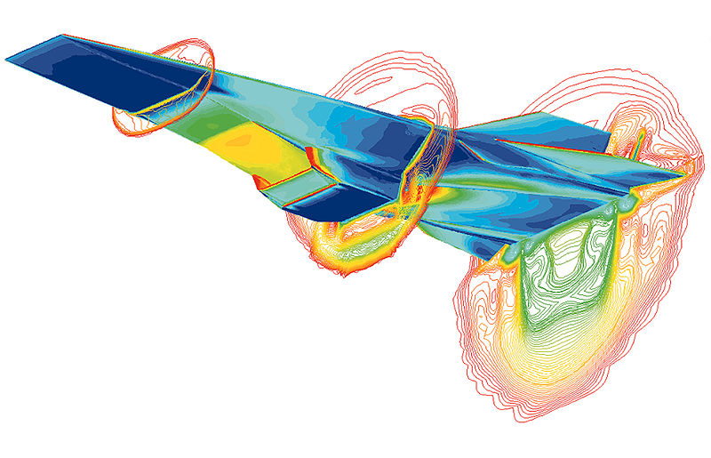 X-43A-cfd