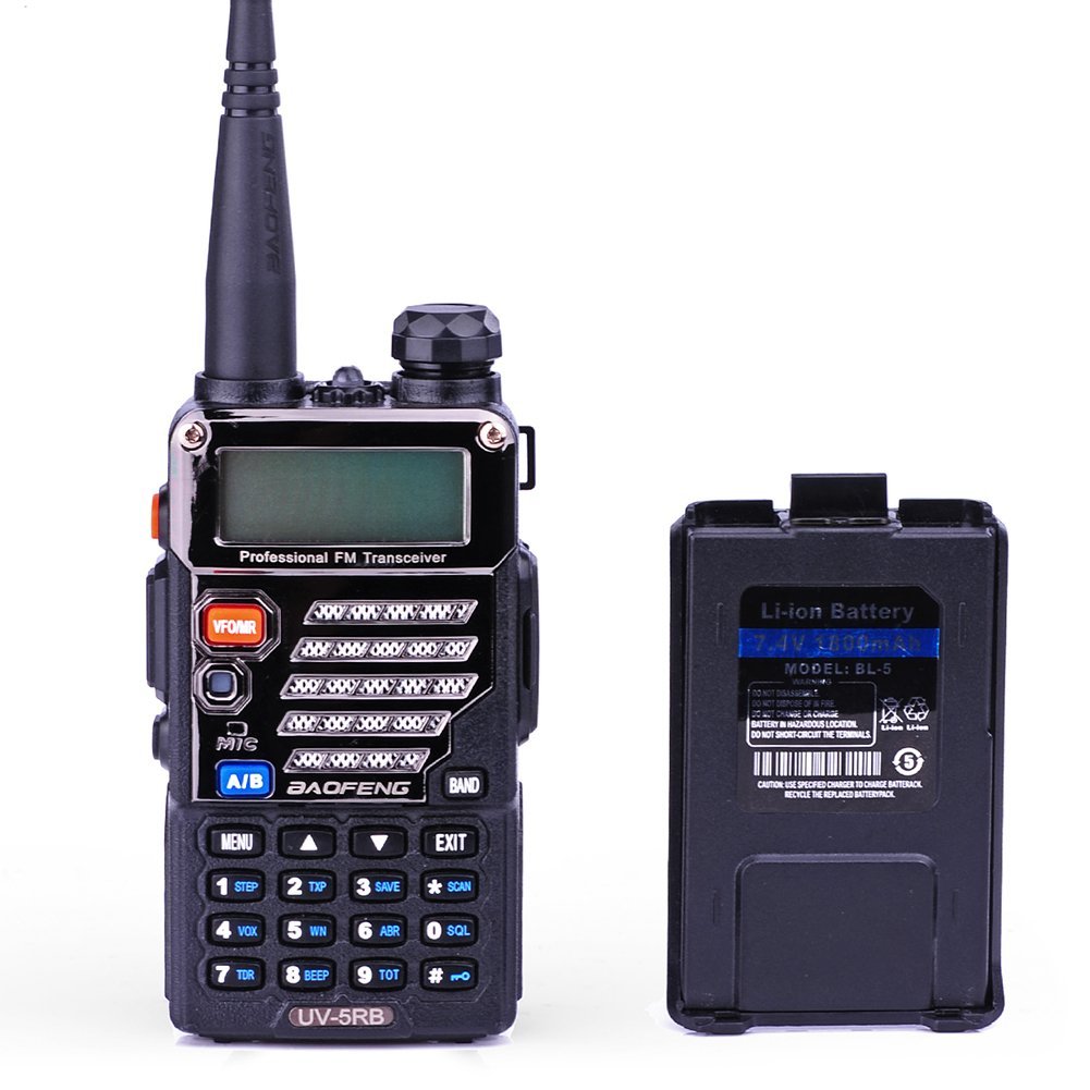 BaoFeng UV-5R with battery